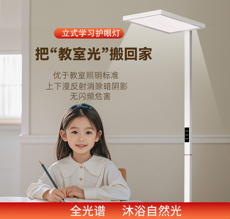 自然光谱护眼大路灯5000